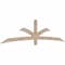 Ekena Millwork Davenport Smooth Timber Gable Bracket, Douglas Fir, 96"W x 24"H x 1 1/2"D x 3 1/2"F, 6/12 Pitch GBW096X24X0204DAV00SDF - alternate 4